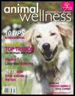 Animal Wellness Magazine cover with dog